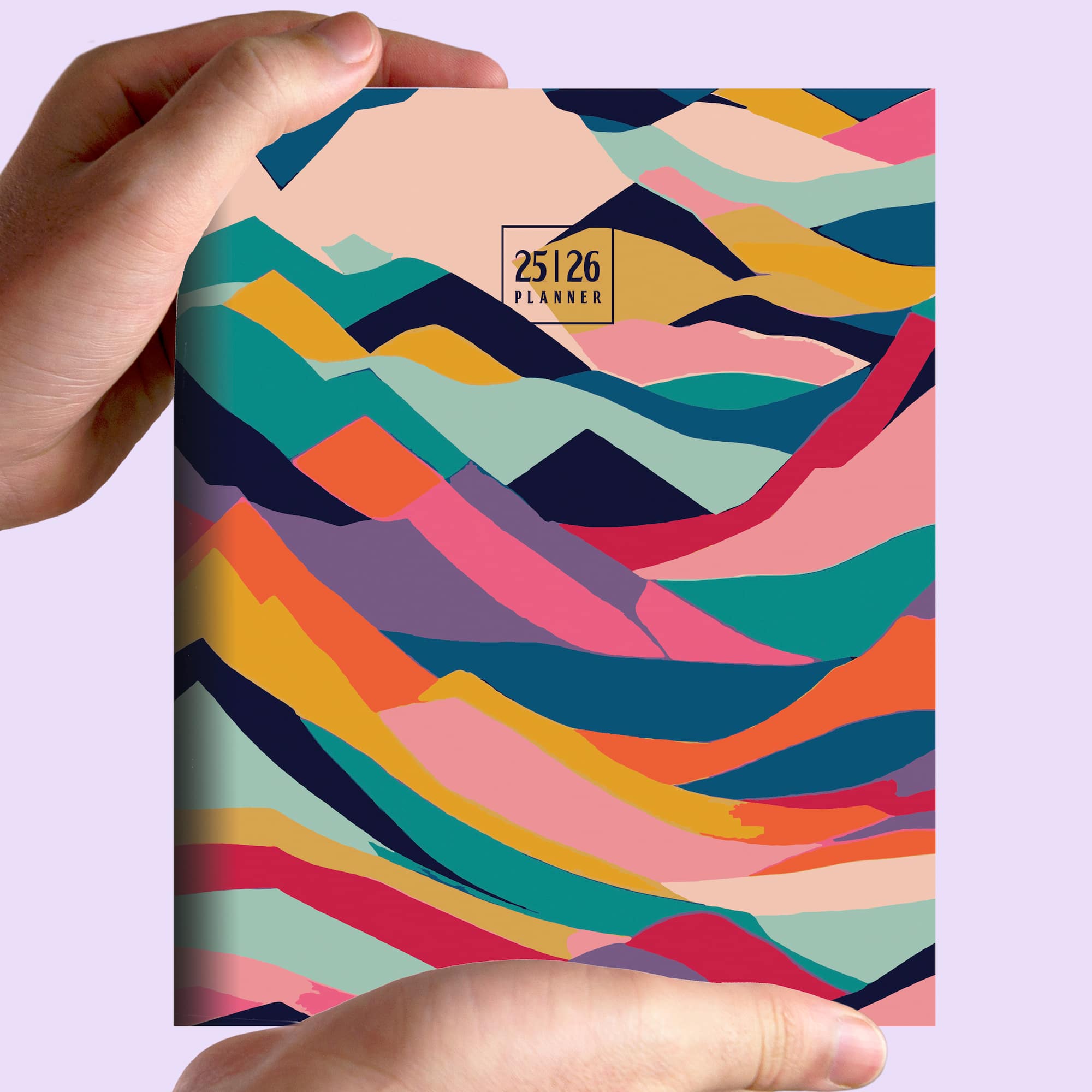 TF Publishing 2025-2026 Peaks & Valleys Medium Monthly Planner